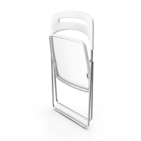 Plastic Folding Chair White Folded PNG & PSD Images