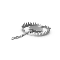 Steel Bear Trap PNG & PSD Images