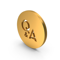 Question Answer Coin Gold PNG & PSD Images