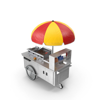 Metal Food Cart PNG & PSD Images