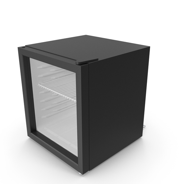 Black Mini Fridge PNG & PSD Images