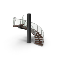 Modern Spiral Stair PNG & PSD Images