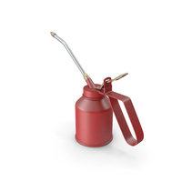 Red Metal Oil Can PNG & PSD Images