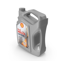 Shell Helix Ultra Oil Plastic Can PNG & PSD Images