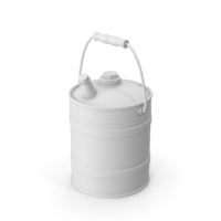 Monochrome Old Gas Can PNG & PSD Images
