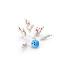 Bowling Strike In The Game PNG & PSD Images