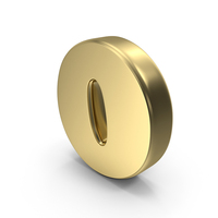 Font Cooper 0 Gold PNG & PSD Images