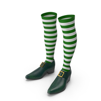 Shoes With Striped Socks PNG & PSD Images