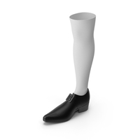Right Shoe With White Sock PNG & PSD Images
