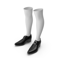 Black Shoes With White Socks PNG & PSD Images