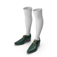 Green Shoes With White Socks PNG & PSD Images