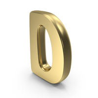 Font Hobo D Gold PNG & PSD Images