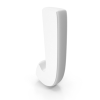 White Font Hobo Alphabet J PNG & PSD Images