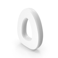 White Font Hobo Alphabet O PNG & PSD Images