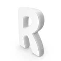 White Font Hobo Alphabet R PNG & PSD Images