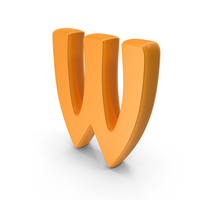Font Hobo W Orange PNG & PSD Images