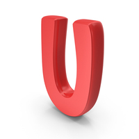 Font Hobo U Red PNG & PSD Images