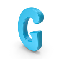 Font Hobo G Blue PNG & PSD Images