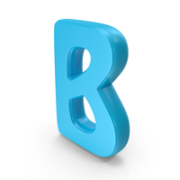 Font Hobo B Blue PNG & PSD Images