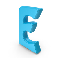 Font Hobo E Blue PNG & PSD Images