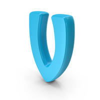Font Hobo V Blue PNG & PSD Images
