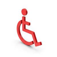 Disabled Red Symbol PNG & PSD Images