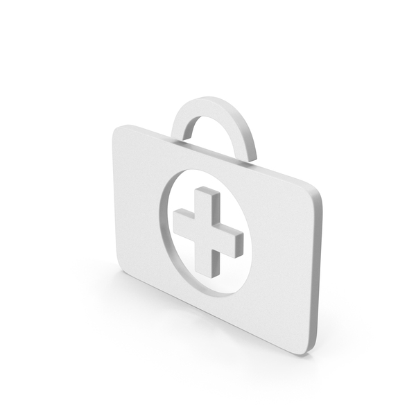 White Medical Kit Bag Symbol PNG & PSD Images
