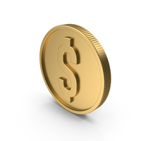 Dollar Coin PNG & PSD Images