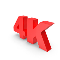 Red 4K Cinema Icon PNG & PSD Images