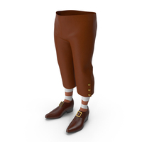 Brown Short Pants And Shoes PNG & PSD Images