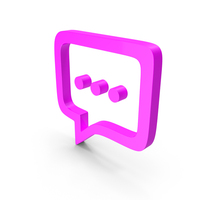 Pink SMS Icon PNG & PSD Images