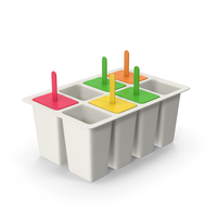 Ice Cream Popsicle Mold PNG & PSD Images