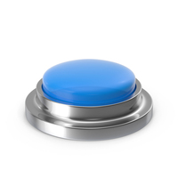Blue Push Button PNG & PSD Images