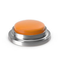 Orange Push Button PNG & PSD Images