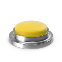 Yellow Push Button PNG & PSD Images