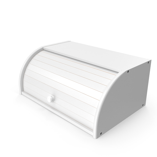 Bread Box Bamboo White PNG & PSD Images