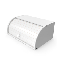 Bread Box Bamboo White PNG & PSD Images