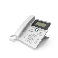 Cisco IP Phone 7841 White PNG & PSD Images