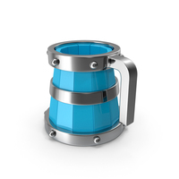 Mug Symbol Blue PNG & PSD Images