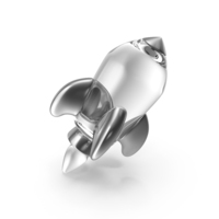 Cartoon Glass Rocket PNG & PSD Images