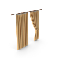 Curtain Yellow PNG & PSD Images