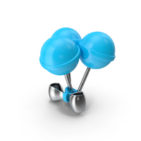 Lollipop Symbol Blue PNG & PSD Images