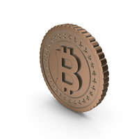 Bronze Bitcoin PNG & PSD Images