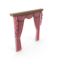 Curtain Pink PNG & PSD Images