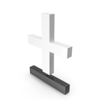 Black And White Plus Or Minus Icon PNG & PSD Images