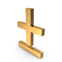 Plus or minus Icon Gold PNG & PSD Images
