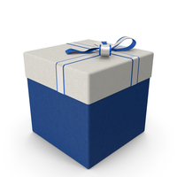 Giftbox Blue PNG & PSD Images