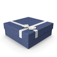 Giftbox Blue PNG & PSD Images