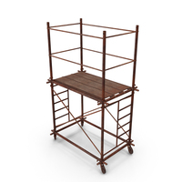 Old Scaffoldings Modular 1x2 PNG & PSD Images