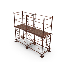 Old Scaffoldings Modular 2x2 PNG & PSD Images